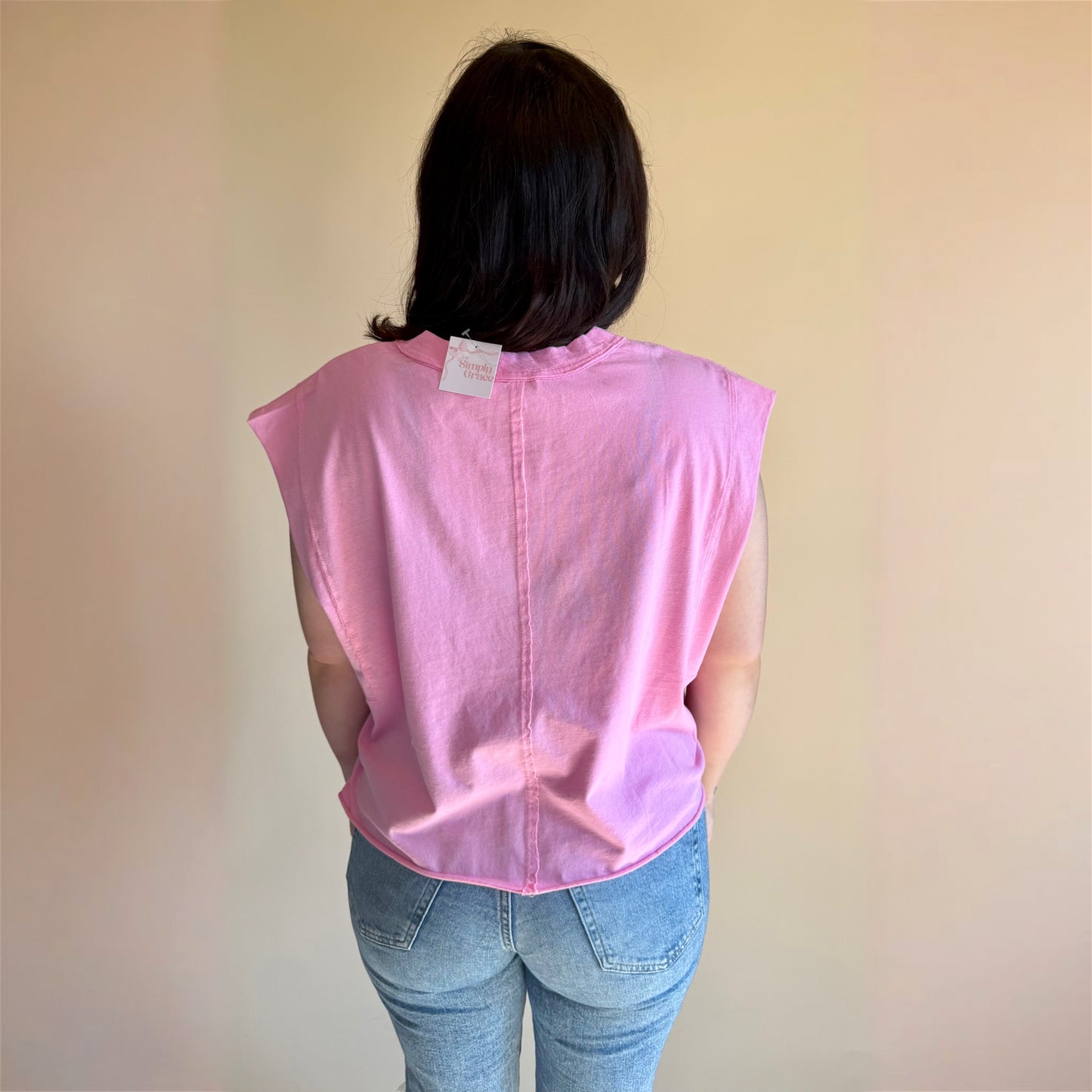 Pretty In Pink Jersey Tee