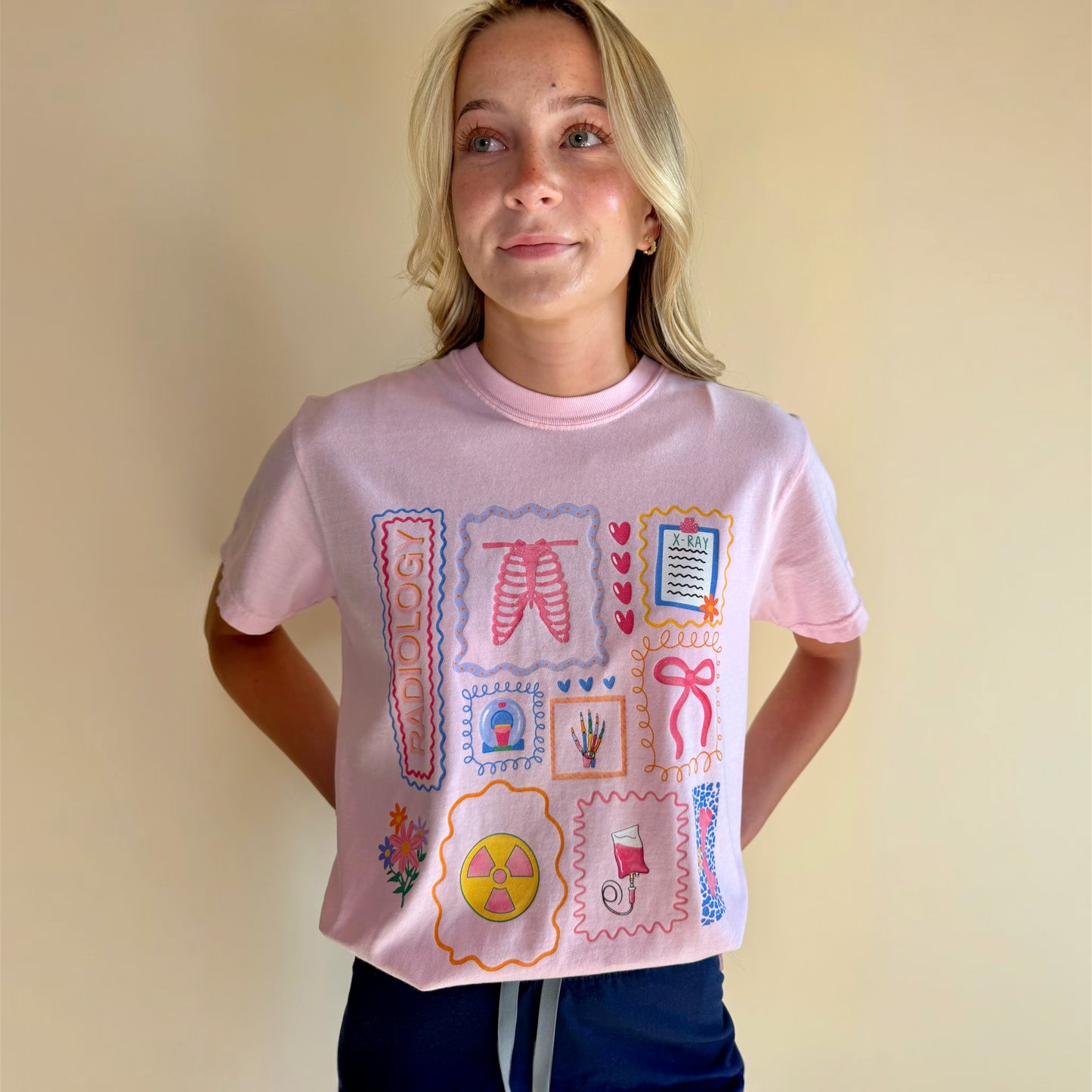 Pretty in Pink Radiology Tee
