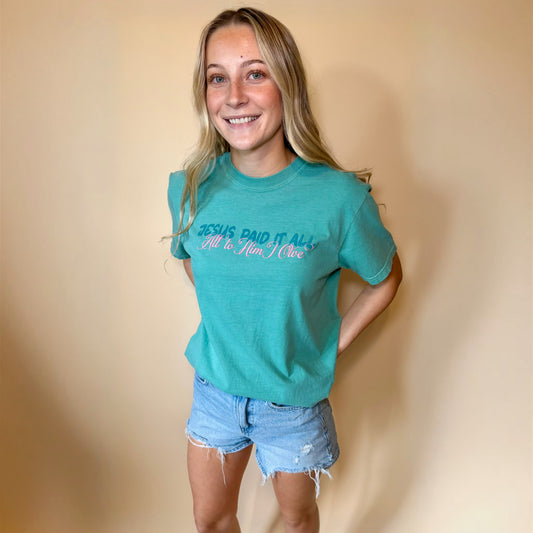 The Jesus Paid It All Tee
