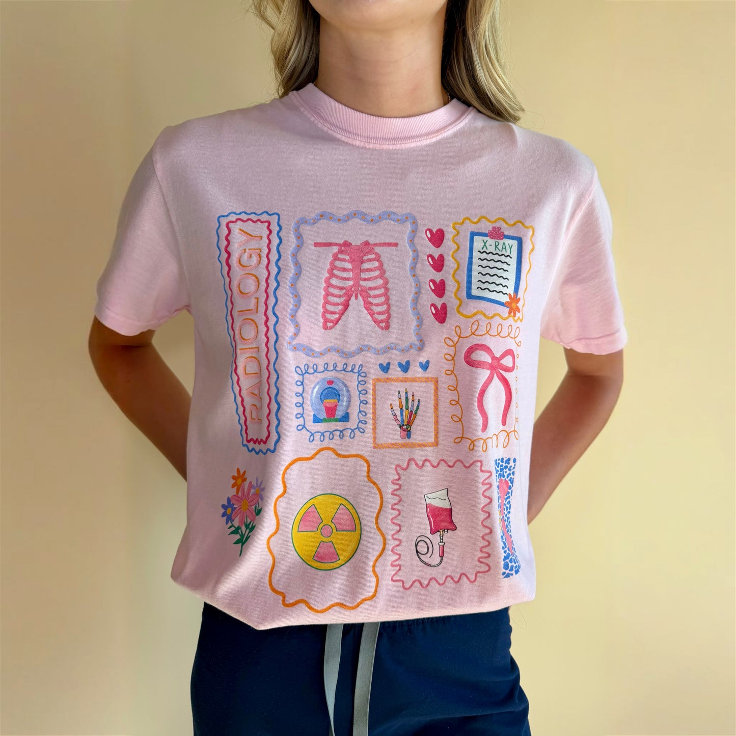 Pretty in Pink Radiology Tee