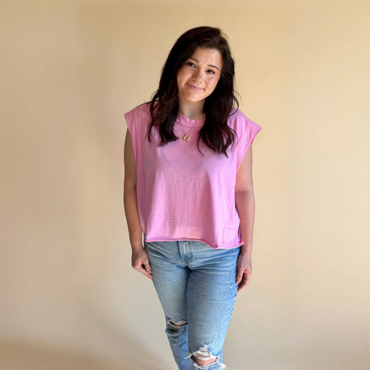 Pretty In Pink Jersey Tee